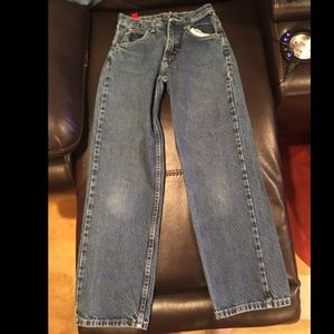 💚💙Boys old blue jeans💙💚